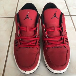 Nike Air Jordan 1 Flight Low Red Mens 9